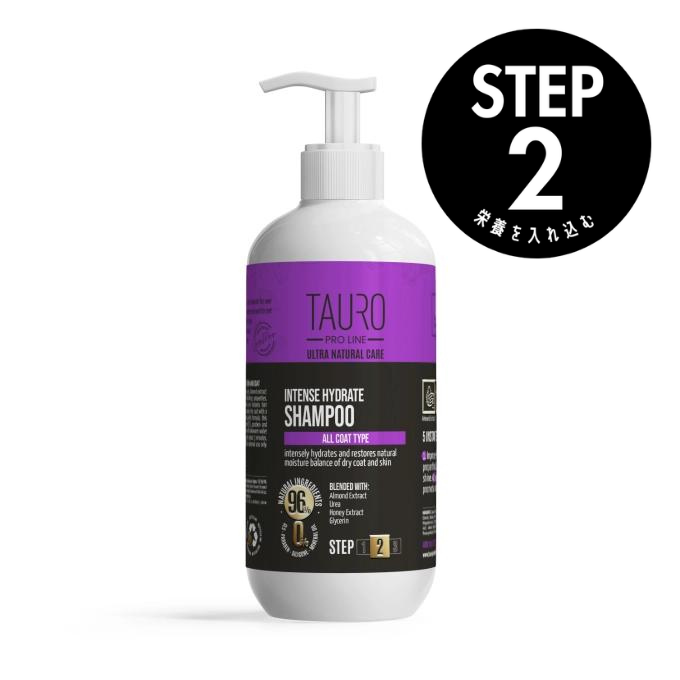 TAURO PRO LINE 保湿シャンプー 400 ml 全犬種用