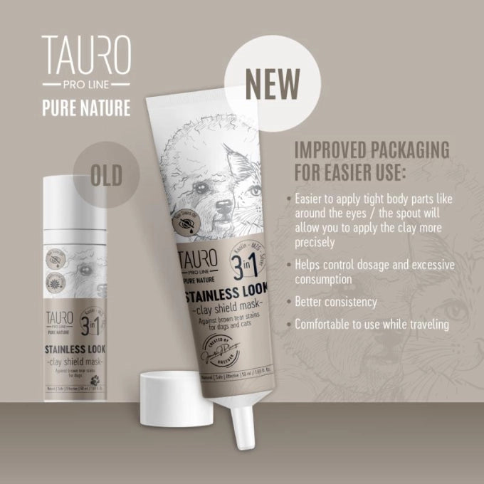 TAURO ステインレスルッククレイマスク3in1 50ml
