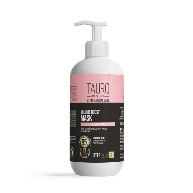TAURO PRO LINE ボリュームアップマスク 400ml 全犬種用