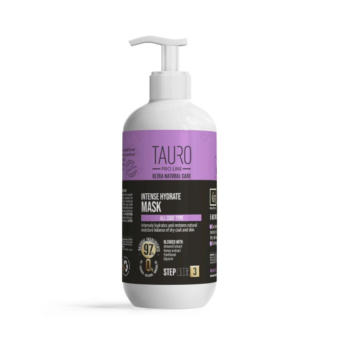 TAURO PRO LINE 保湿マスク 400 ml 全犬種用