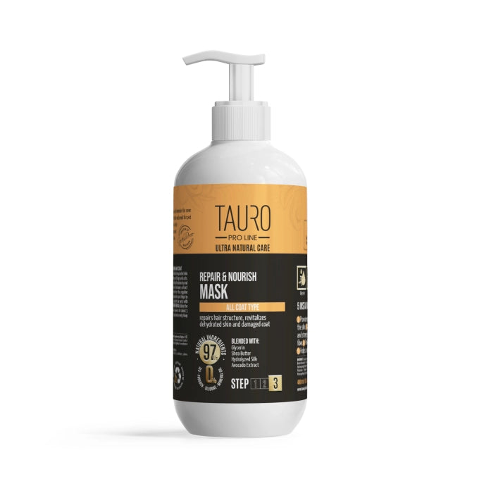 TAURO PRO LINE ダメージケアマスク 400ml 全犬種用
