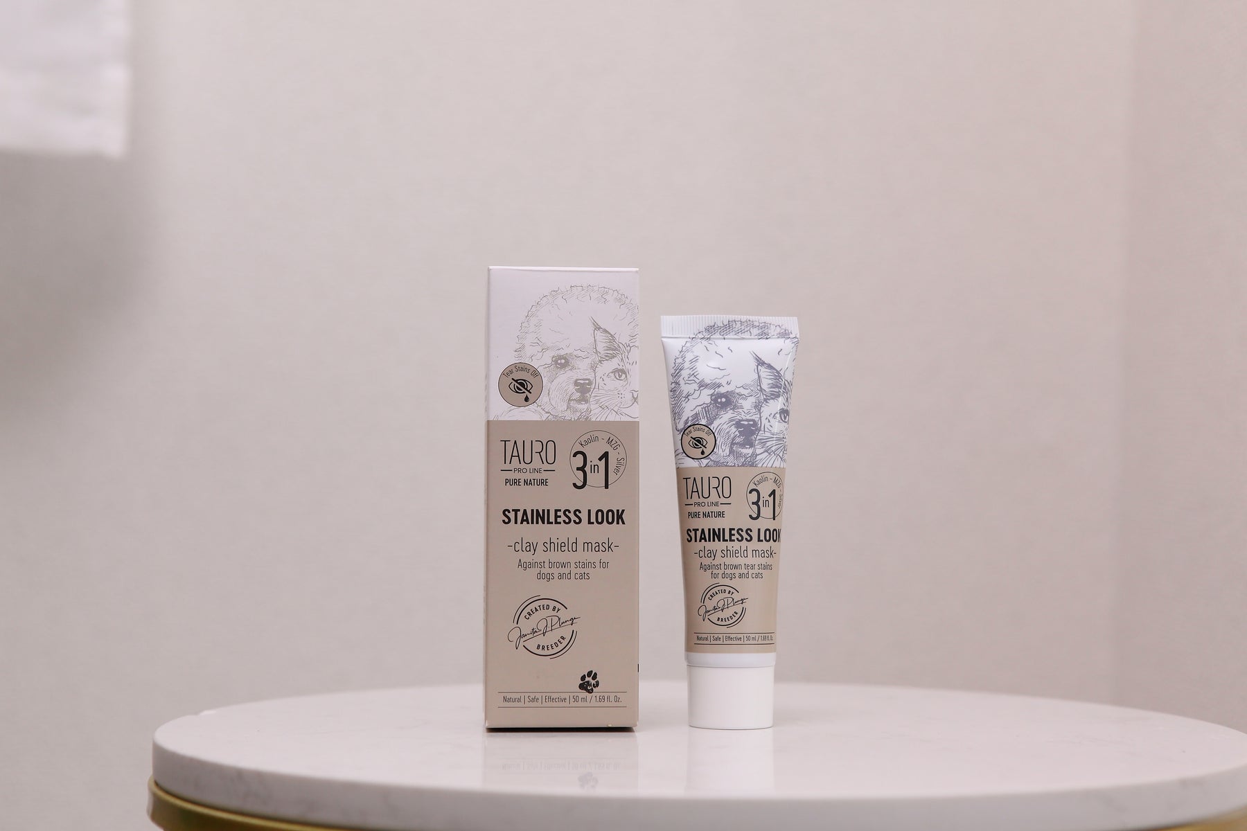 TAURO ステインレスルッククレイマスク3in1 50ml
