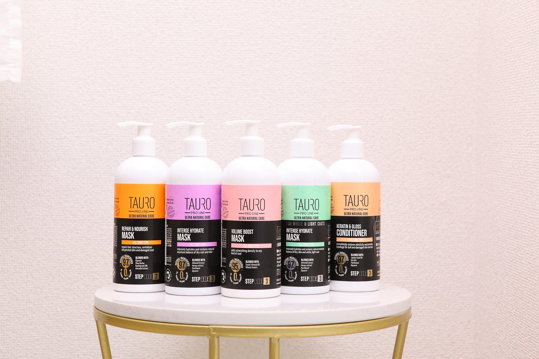 TAURO PRO LINE ボリュームアップマスク 400ml 全犬種用