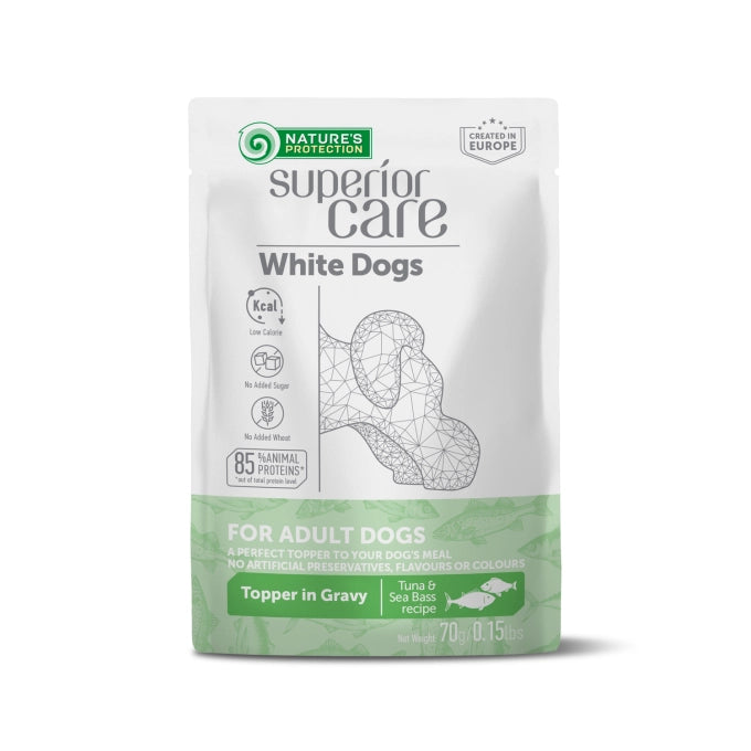 成犬用 ウェットフード ホワイトドッグ グレイビー マグロ&スズキ アダルト