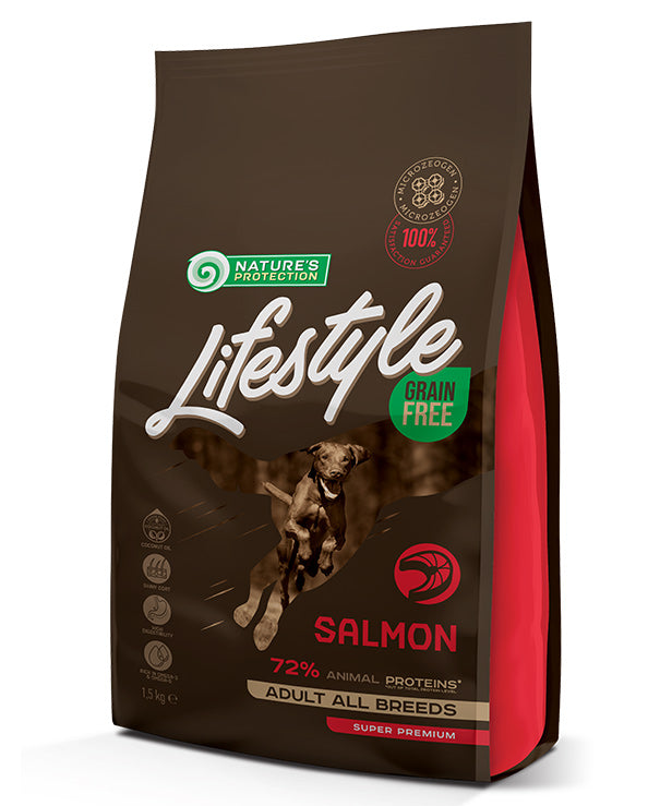 ライフスタイル グレインフリーサーモン 1.5kg