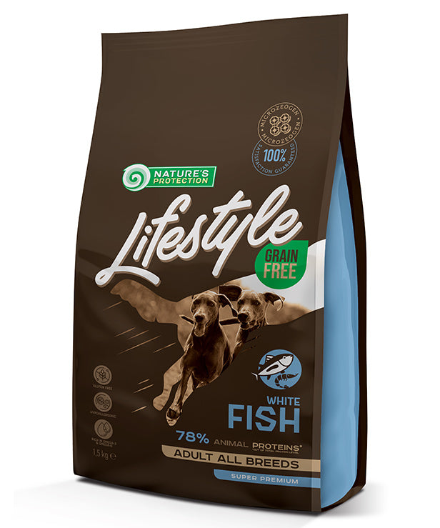 ライフスタイル グレインフリーホワイトフィッシュ 1.5kg