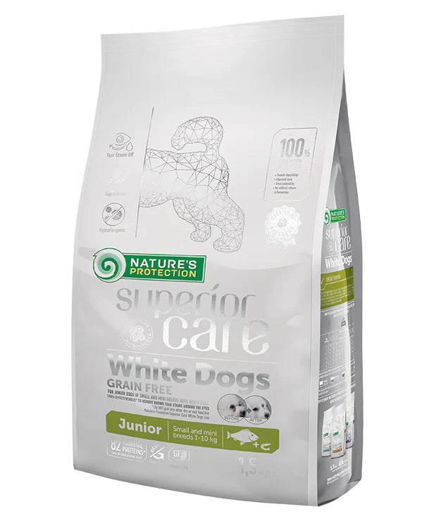 グレインフリーホワイトドッグジュニア2袋セット(12ヶ月未満の子犬用)