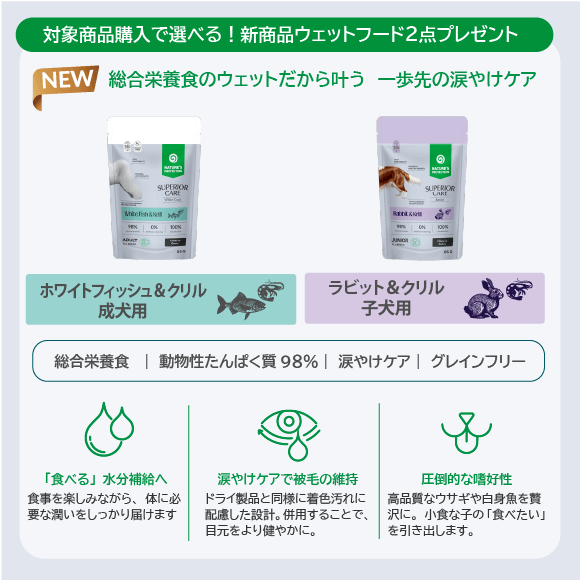 【キャンペーン対象商品】ホワイトドッグ　グレインフリー　ニシン　アダルト 1.5kg【発送時期：4月15日以降順次発送】※代引き自動キャンセル