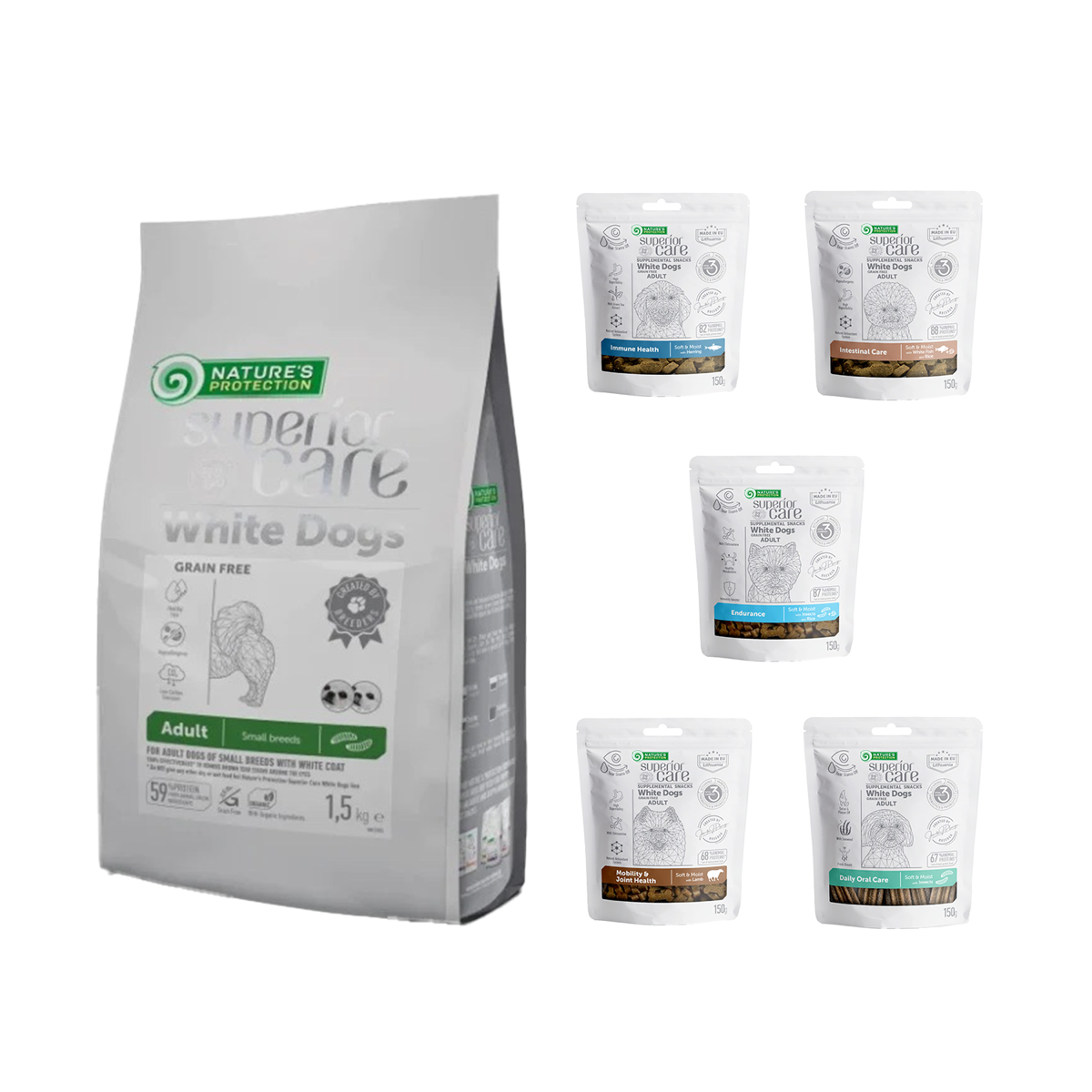 【15％OFF！ 】インセクト アダルト1.5kg + 選べるトリーツ2種セット
