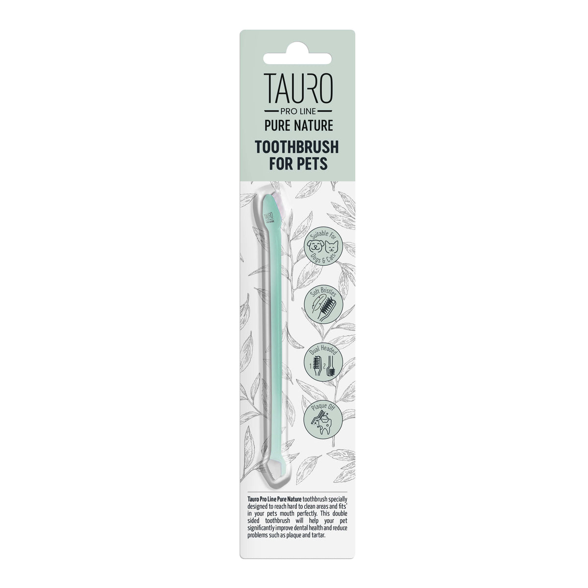 TAURO PRO LINE ペット用歯ブラシ（1本入）