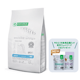 【キャンペーン対象商品】ホワイトドッグ　グレインフリー　ニシン　アダルト 1.5kg【発送時期：4月15日以降順次発送】※代引き自動キャンセル