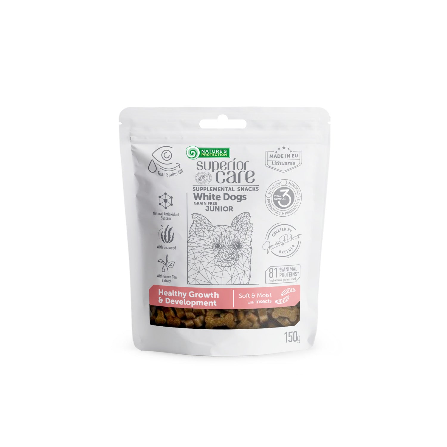 superior care White Dogs ドライフード　2袋 Nature's Protection Superior Care White Dogs Grain-Free